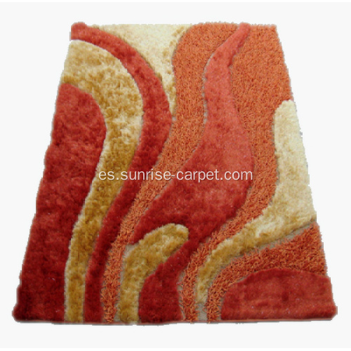 Malaidory shaggy alfombra con diseño
